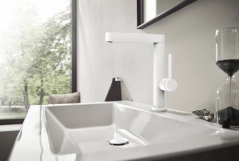 Смеситель для умывальника Hansgrohe FINORIS 230, с поворотным изливом Фото - 1