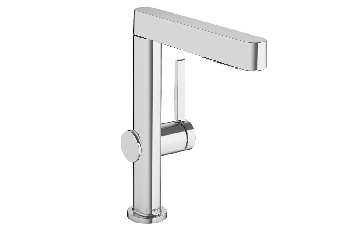 Смеситель Hansgrohe Finoris для умывальника 230, с выдвижным изливом (76063000)
