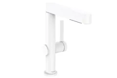 Смеситель для умывальника Hansgrohe Finoris Finoris 230 с поворотным изливом, белый матовый (76063700)