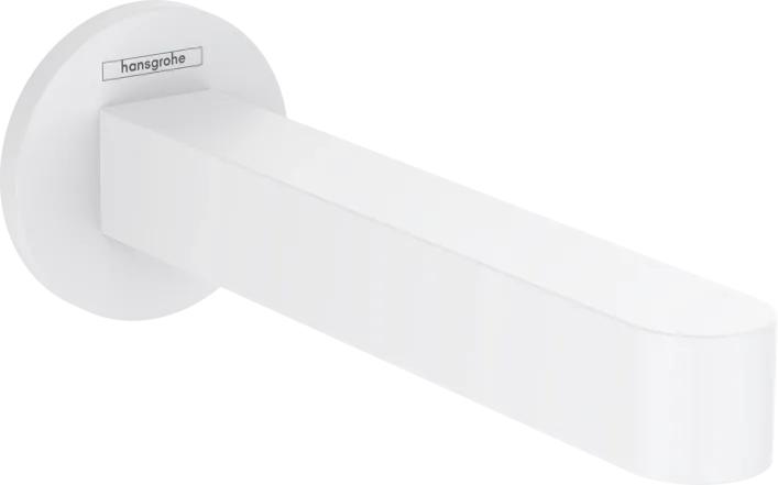 Вилив для ванни Hansgrohe Finoris з виступом 189 мм, білий матовий (76410700)