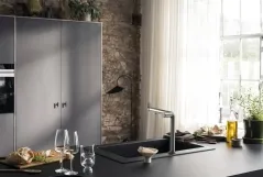 Змішувач для кухні з висувним виливом Hansgrohe AQITTURA M91 76804800 Фото - 3