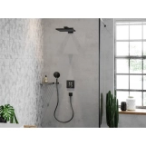 Верхний душ Hansgrohe Raindance E 3jet, черный матовый  Фото - 1