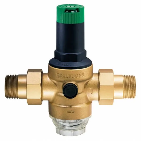 Регулятор давления воды мембранный на холодную воду Honeywell Resideo Braukmann (D06F-1/2A)