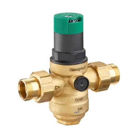 Регулятор тиску води мембранний на гарячу воду Honeywell Resideo Braukmann (D06F-2B)