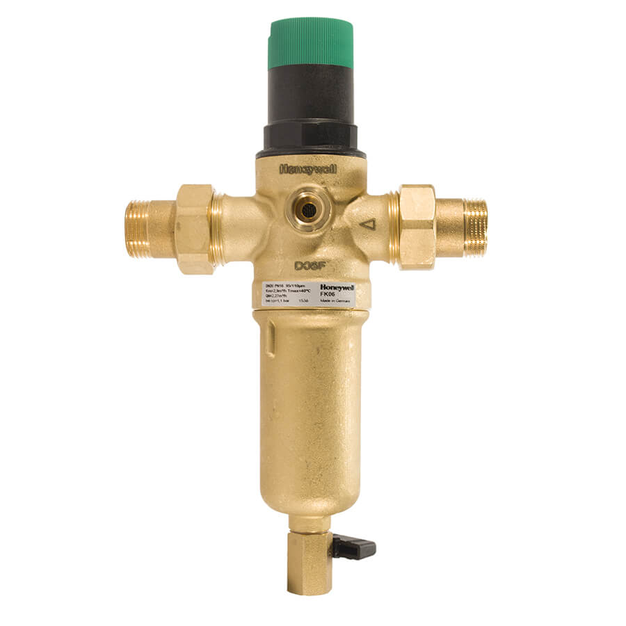 Фильтр с редуктором Honeywell Resideo Braukmann на горячую воду (FK06-1AAM) 