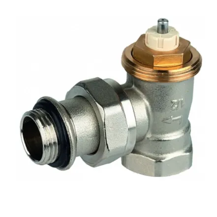 Термостатичний клапан Honeywell Resideo Braukmann кутовий 1/2 з хвостовиком (V2030ESX15)