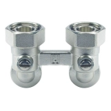 Вузол нижнього підключення Honeywell Resideo Braukmann кутовий (V2495EX020A)