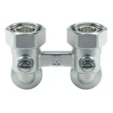 Узел нижнего подключения Honeywell Resideo Braukmann угловой (V2495EX020A)