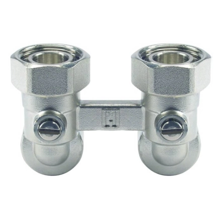 Вузол нижнього підключення Honeywell Resideo Braukmann кутовий (V2495EX020A)