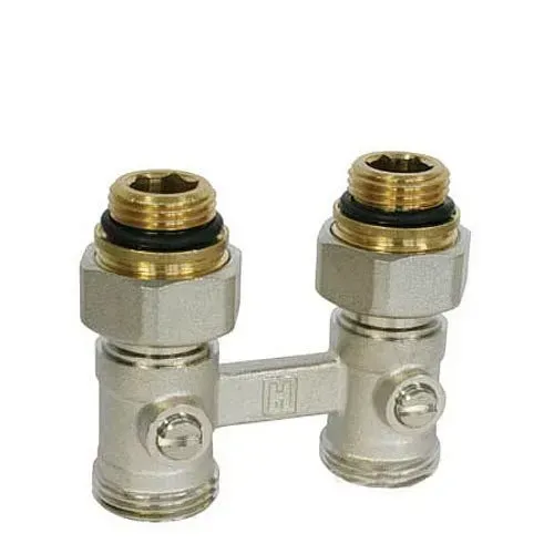 Вузол нижнього підключення радіатора без байпасу (прямий) Honeywell (V2496DY015)