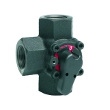 Трехходовой поворотный клапан Honeywell DN40 Kvs 25 м3/ч (V5433A1064)