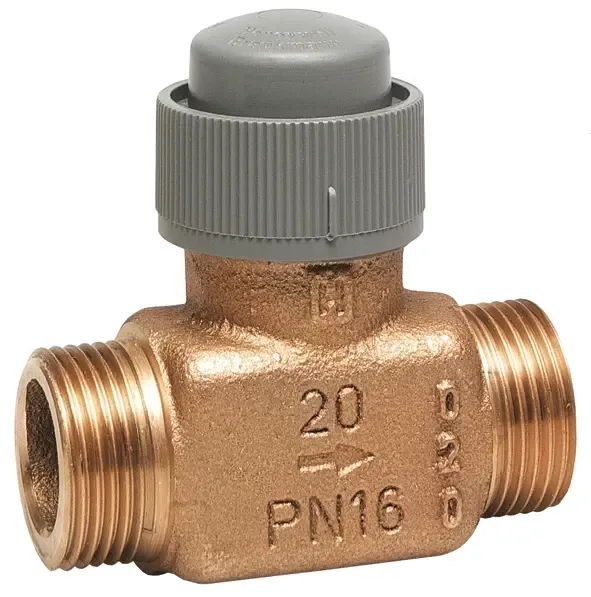Клапан двоходовий лінійний Honeywell Ду 20, зовнішня різьба Kvs 4 PN16 (V5832A1079)