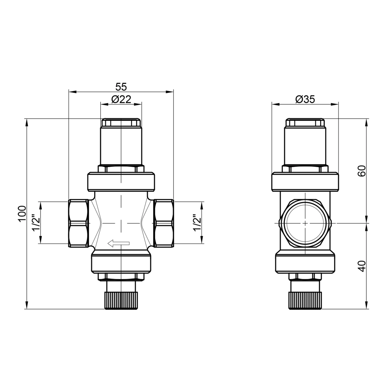 Редуктор Icma 1/2" №247 Фото - 1