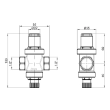 Редуктор Icma 1/2" №247 Фото - 1