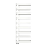Полотенцесушитель дизайнерский IDEALE GIA 11 9/1300/500 белый матовый