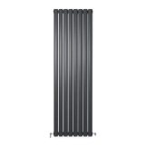 Радиатор дизайнерский IDEALE ADELE 11 8/1500/472 (840Вт) черный мат