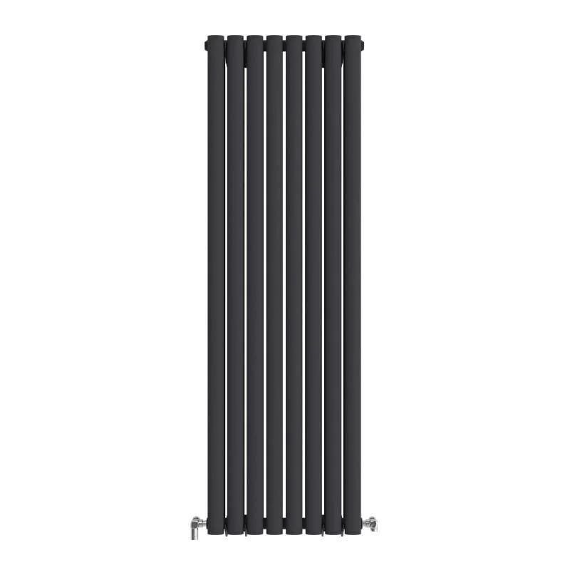 Радиатор дизайнерский IDEALE ADELE 12 8/1500/472 (1600Вт)черный мат