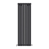 Радиатор дизайнерский IDEALE ADELE 12 8/1500/472 (1600Вт)черный мат