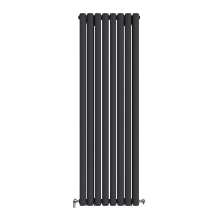 Радіатор дизайнерський IDEALE ADELE 12 8/1500/472 (1600Вт)чорний мат