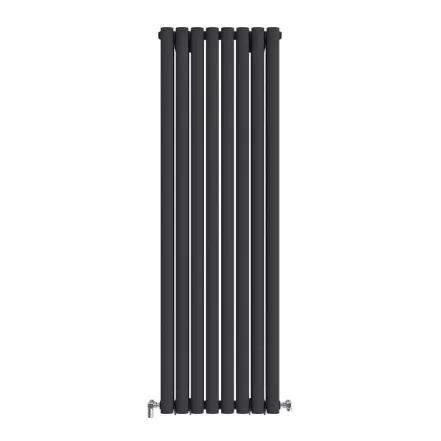 Радіатор дизайнерський IDEALE ADELE 12 8/1500/472 (1600Вт)чорний мат