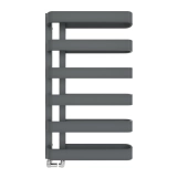 Рушникосушка дизайнерська IDEALE GIA 11 6/850/500 антрацит