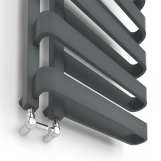 Рушникосушка дизайнерська IDEALE GIA 11 6/850/500 антрацит Фото - 1