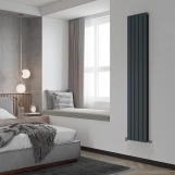 Радиатор дизайнерский IDEALE VITTORIA 11 9/1600/612 (1071Вт) белый мат Фото - 3