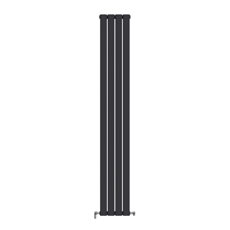 Радіатор дизайнерський IDEALE VITTORIA 12 4/1800/272 (1584Вт)чорний мат