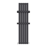 Радиатор дизайнерский IDEALE STELLA 11 5/1600/500 черный мат