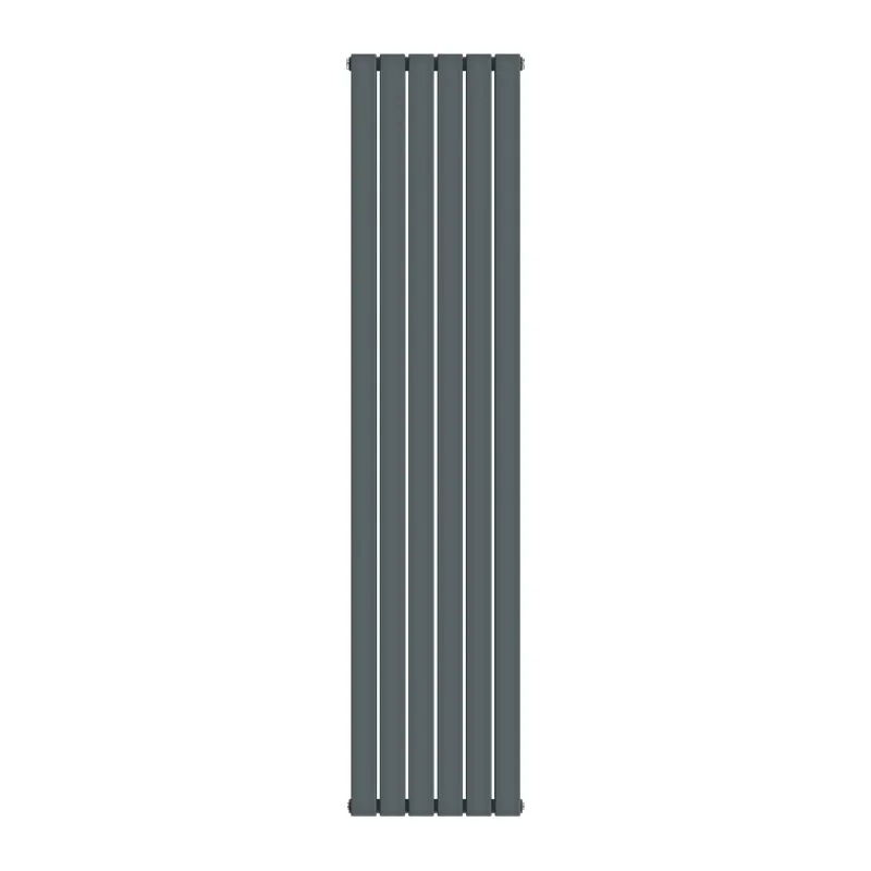 Радиатор дизайнерский IDEALE VITTORIA 12 6/1800/408 (1536 Вт)антрацит универсальное подключение