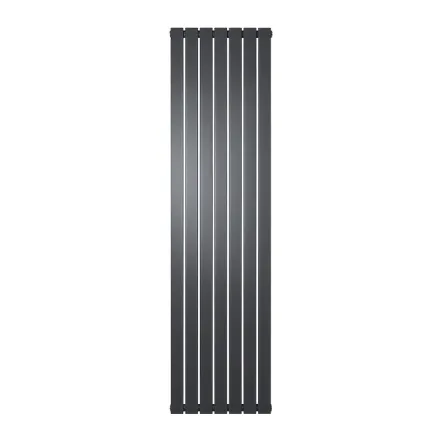 Радіатор дизайнерський IDEALE VITTORIA 12 7/1800/476 (1792Вт)  чорний мат універсальне підключення