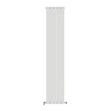 Радиатор дизайнерский IDEALE VITTORIA 12 5/1800/340 (1280Вт) белый мат универсальное подключение