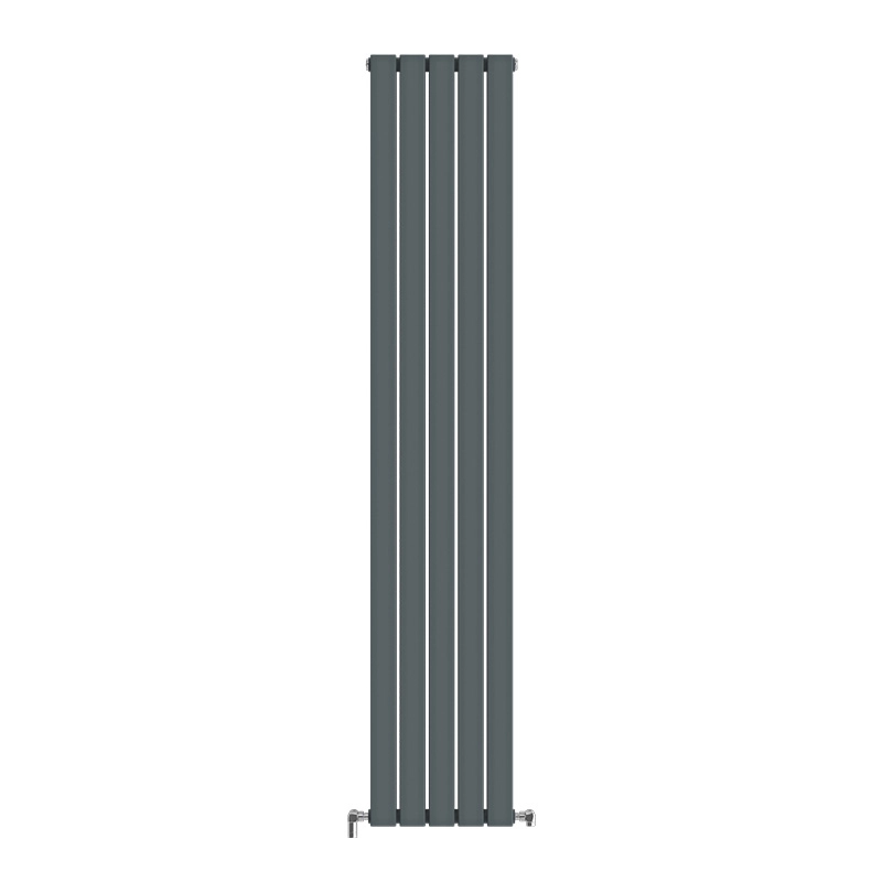 Радіатор дизайнерський IDEALE VITTORIA 12 5/1800/340 (1280Вт) антрацит універсальне підключення