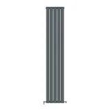 Радиатор дизайнерский IDEALE VITTORIA 12 5/1800/340 (1280Вт) антрацит универсальное подключение