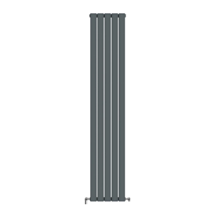 Радіатор дизайнерський IDEALE VITTORIA 12 5/1800/340 (1280Вт) антрацит універсальне підключення