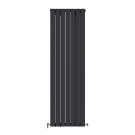 Радіатор дизайнерський IDEALE VITTORIA 12 7/1600/476 (1610Вт) чорний мат універсальне підключення