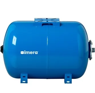 Гідроакумулятор  80 л, 1",10 бар, горизонтальний IMERA AO