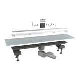 Душевой трап под плитку 800 мм Imprese i-FLOW (d12880001C)