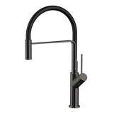 Смеситель для кухни Imprese Boa f03401410BS, черный, Imprese Boa f03401410BS