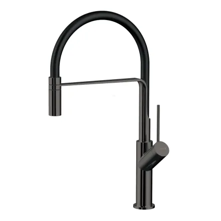 Змішувач для кухні Imprese Boa f03401410BS, чорний