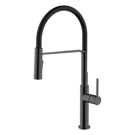 Смеситель для кухни Imprese Boa f03401410US, черный, Imprese Boa f03401410US