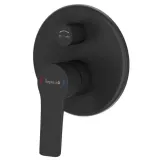 Смеситель для скрытого монтажа Imprese Kucera, черный матовый (f04603410AA) Фото - 2