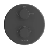 Душевая система со смесителем скрытого монтажа IMPRESE KUCERA f04603410AC, черный матовый Фото - 1