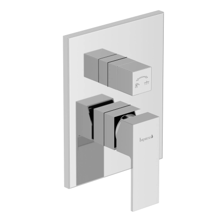 Змішувач прихованого монтажу 2 функції IMPRESE JUDIT f04610801AA, хром