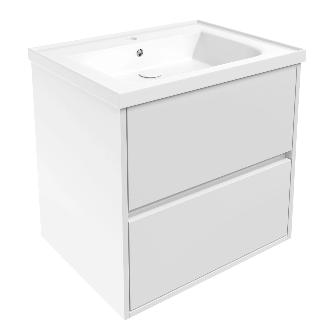 Тумба с умывальником IMPRESE LASKA f3207W, белый