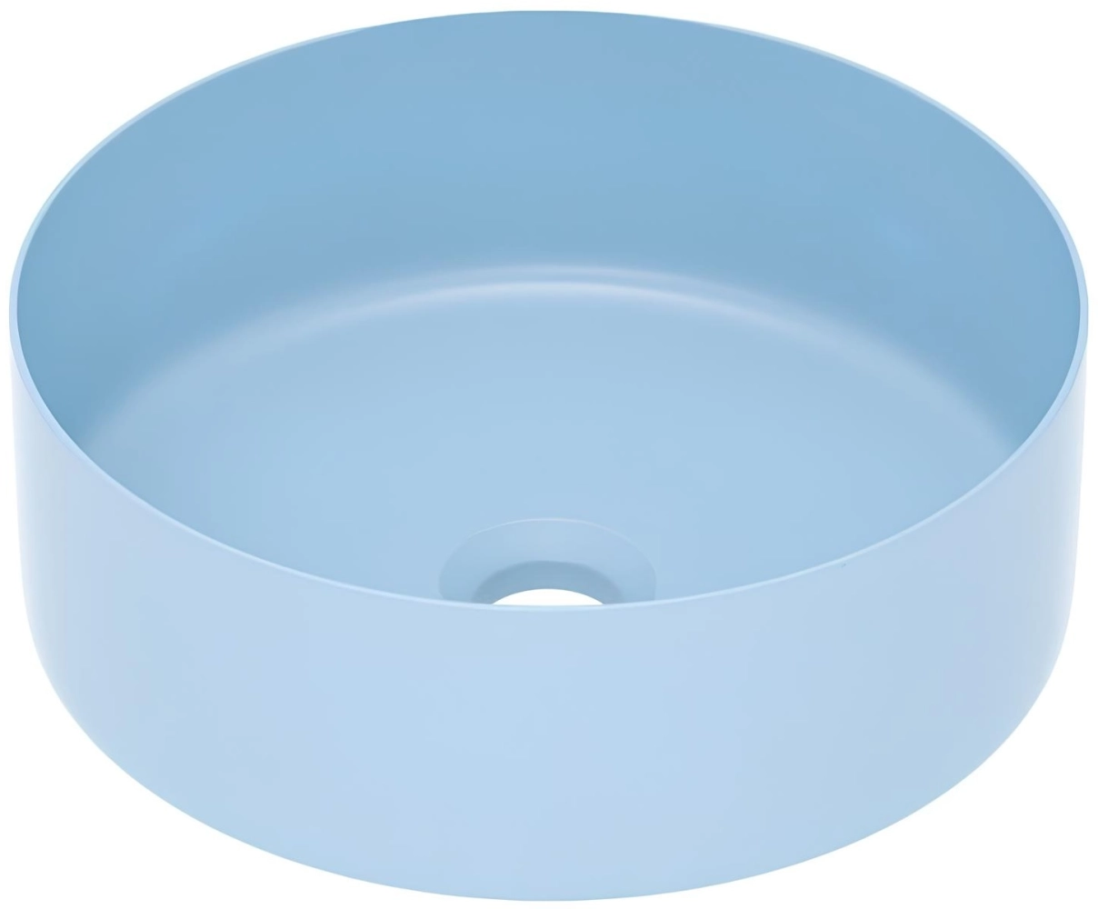 Умивальник Imprese 35,8*35,8*13,7см Matt Blue (i11102MB)