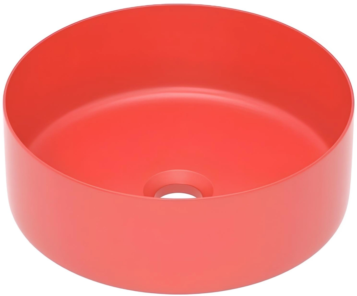 Умивальник Imprese 35,8*35,8*13,7см Matt Red (i11102MR)