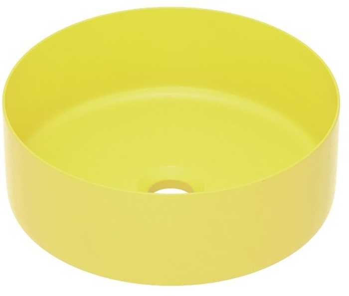 Умивальник Imprese 35,8*35,8*13,7 см Matt Yellow (i11102MY)