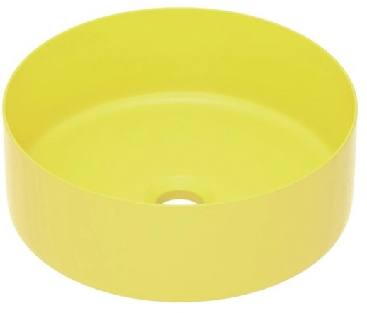 Умивальник Imprese 35,8*35,8*13,7 см Matt Yellow (i11102MY)