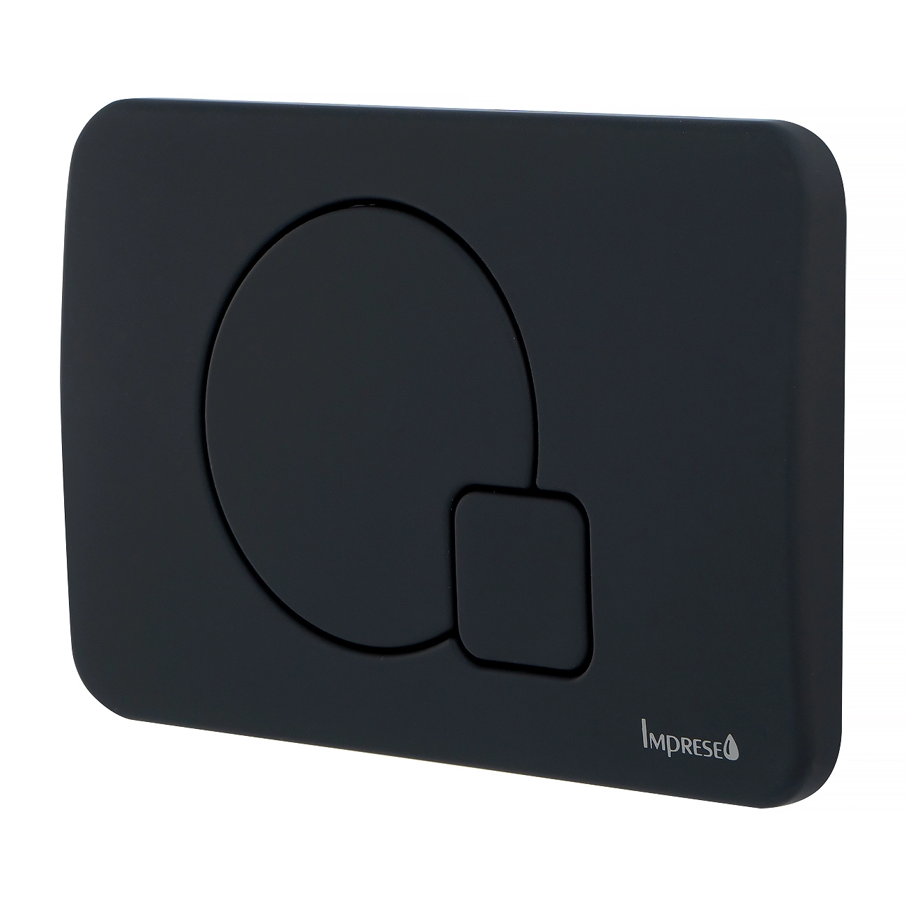 Клавіша змиву IMPRESE i7115, чорний soft-touch (i7115PB) Фото - 2